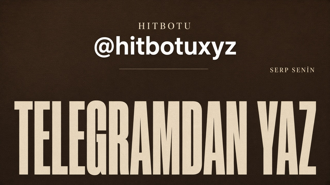 Hitbotu afişi 4 — R10 hit botu. Kafa garantili, canlı cookie, sıralama yukarı, Telegramdan yaz bana. hitbotu.space